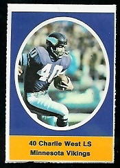 1972 Sunoco Stamps      358     Charlie West